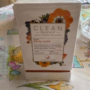 Clean Reserve, white fig and bourbon. Avant- Garden Collection